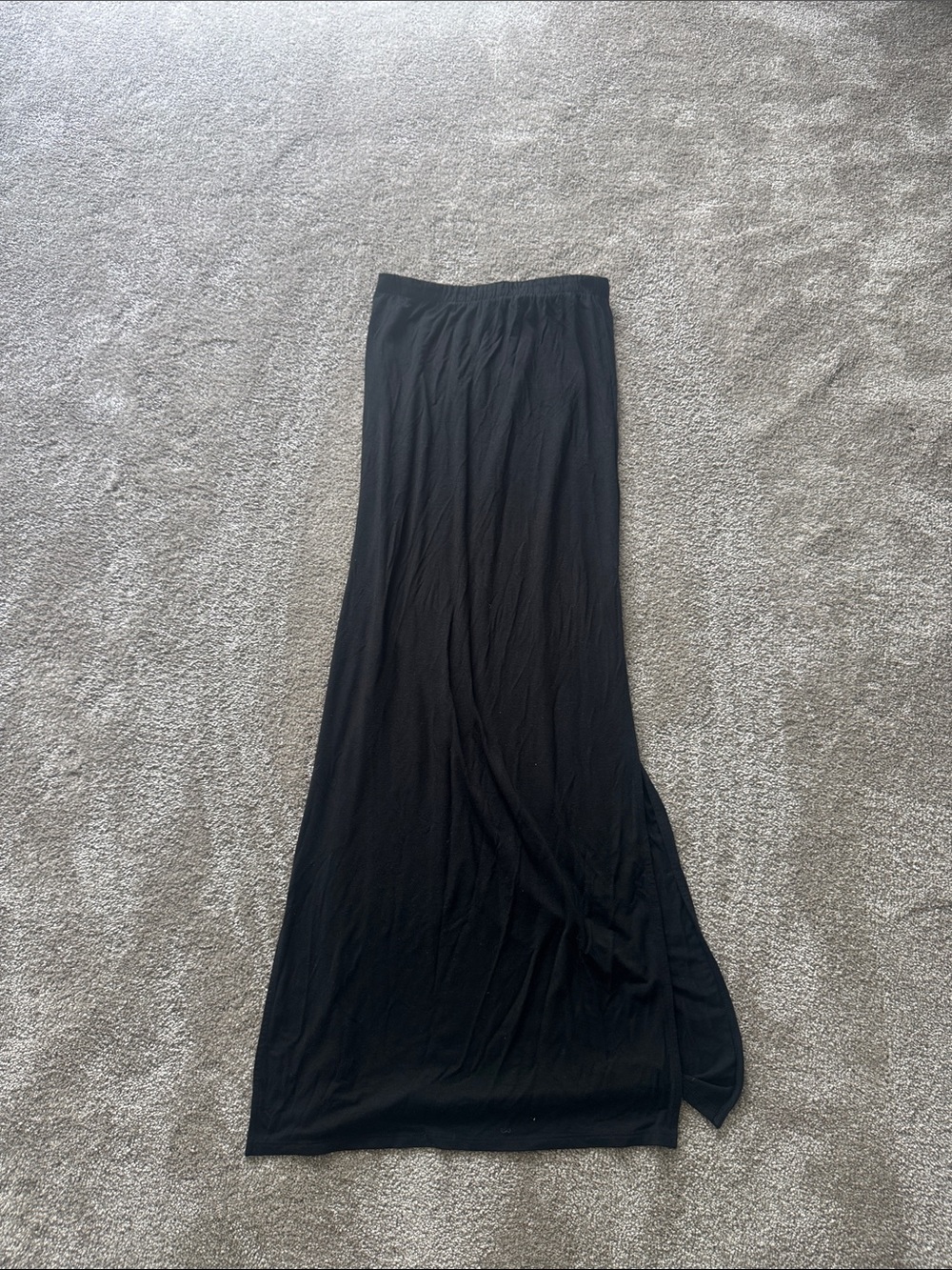 Babaton Classic Black Maxi Skirt - Comfortable Everyday Wear